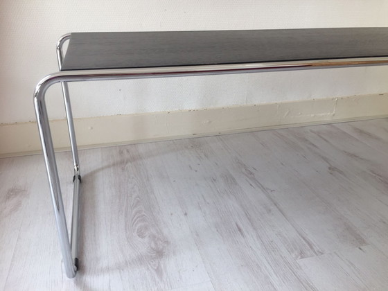 Image 1 of Gebr van der Stroom Gispen today model GT 531 salontafel + bijzettafel model Gispen