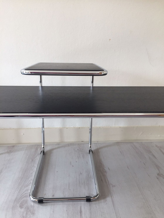 Image 1 of Gebr van der Stroom Gispen today model GT 531 salontafel + bijzettafel model Gispen