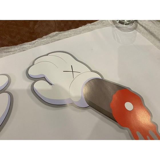 Image 1 of Vintage poster door Kaws, 2012