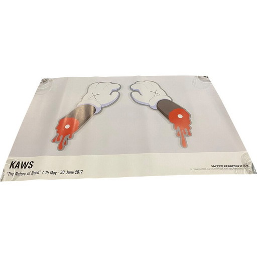Vintage poster door Kaws, 2012