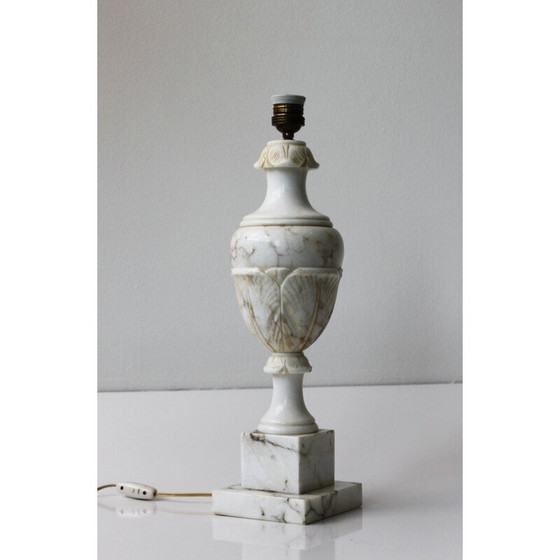 Image 1 of Vintage neoklassieke marmeren lamp, Italië