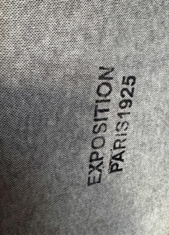 Image 1 of Art Deco Messing Tafellamp - Design Wereldtentoonstelling 1925 Parijs (Marcel Breuer)