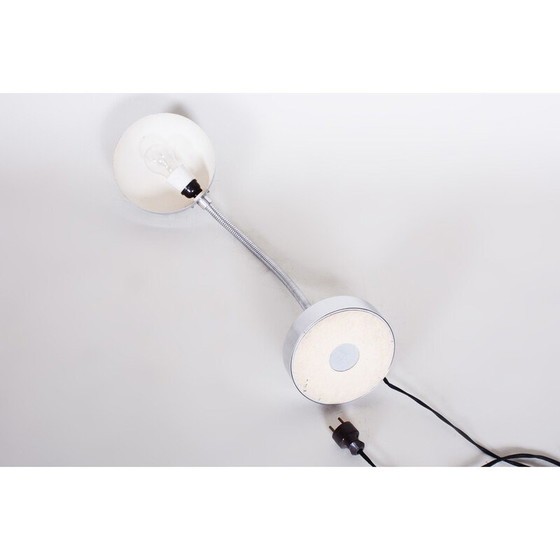 Image 1 of Vintage chromen Bauhaus tafellamp van M. Prokop, jaren 1920