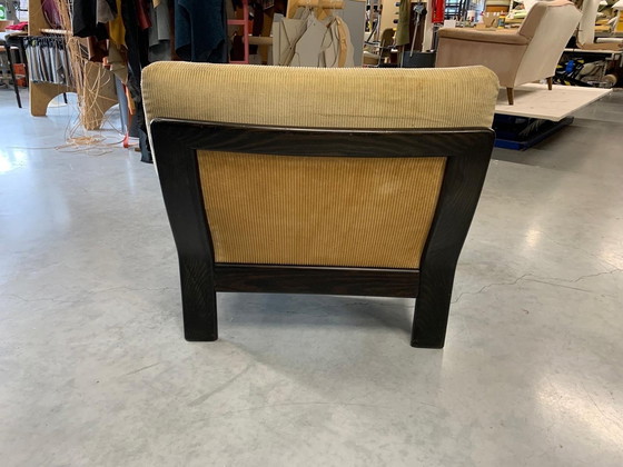 Image 1 of Mid Century Fauteuil In Originele Bekleding