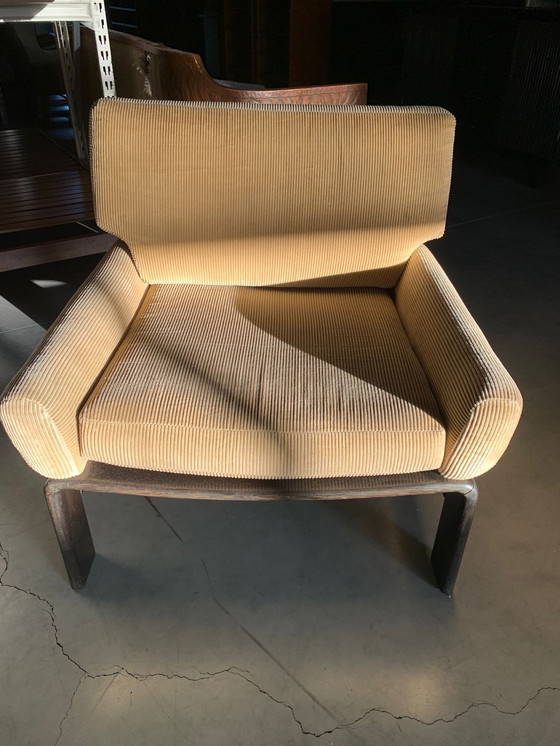 Image 1 of Mid Century Fauteuil In Originele Bekleding