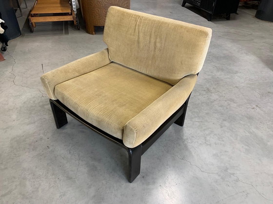 Image 1 of Mid Century Fauteuil In Originele Bekleding