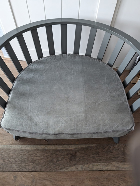 Image 1 of 2x Gervasoni low armchair Grey 07