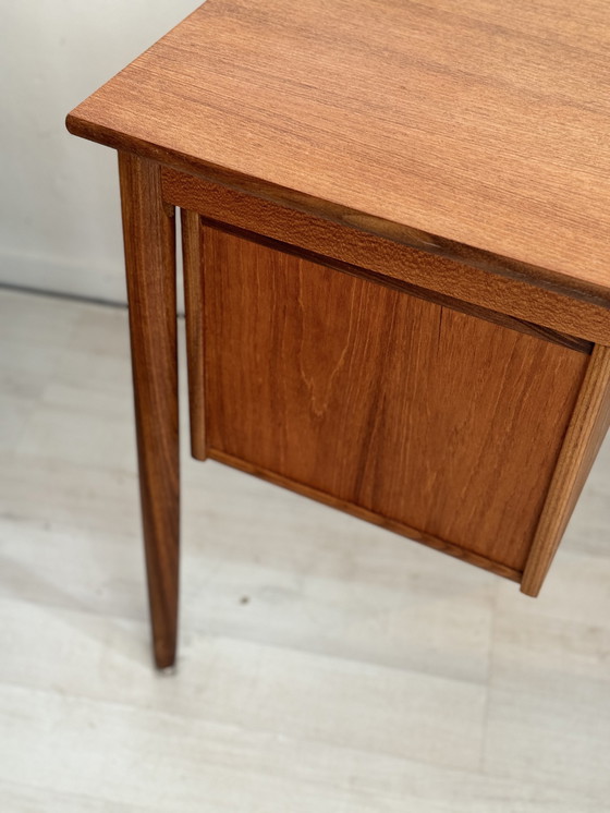 Image 1 of Vintage teak bureau jaren 60