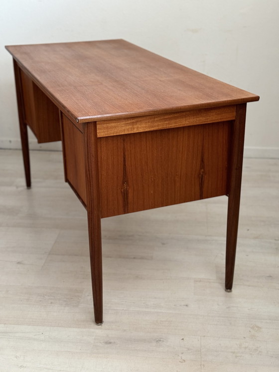 Image 1 of Vintage teak bureau jaren 60