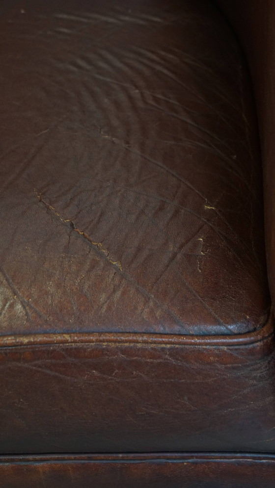 Image 1 of Vintage Schapenleren Clubfauteuil