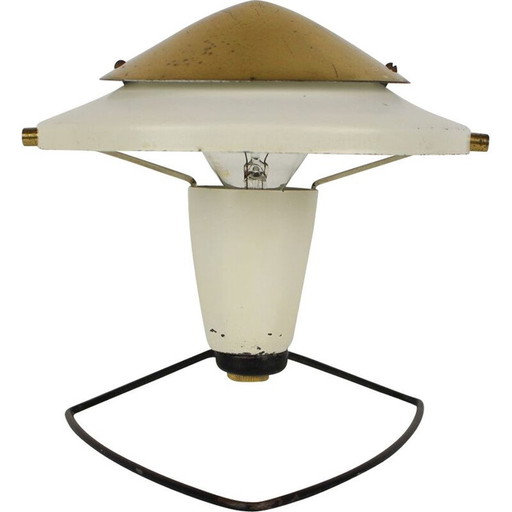 Vintage metalen lamp van Zukov voor Brno, Tsjecho-Slowakije 1970