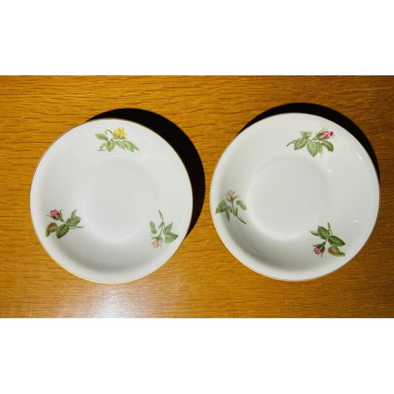 Image 1 of Set van 36 vintage borden door Théodore Haviland voor Porcelaine de Paris, 1960