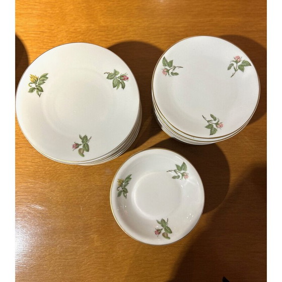 Image 1 of Set van 36 vintage borden door Théodore Haviland voor Porcelaine de Paris, 1960