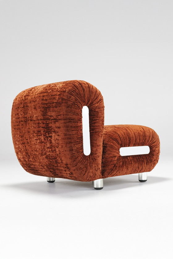 Image 1 of Mid Century Loungestoel, Italië, 1960S