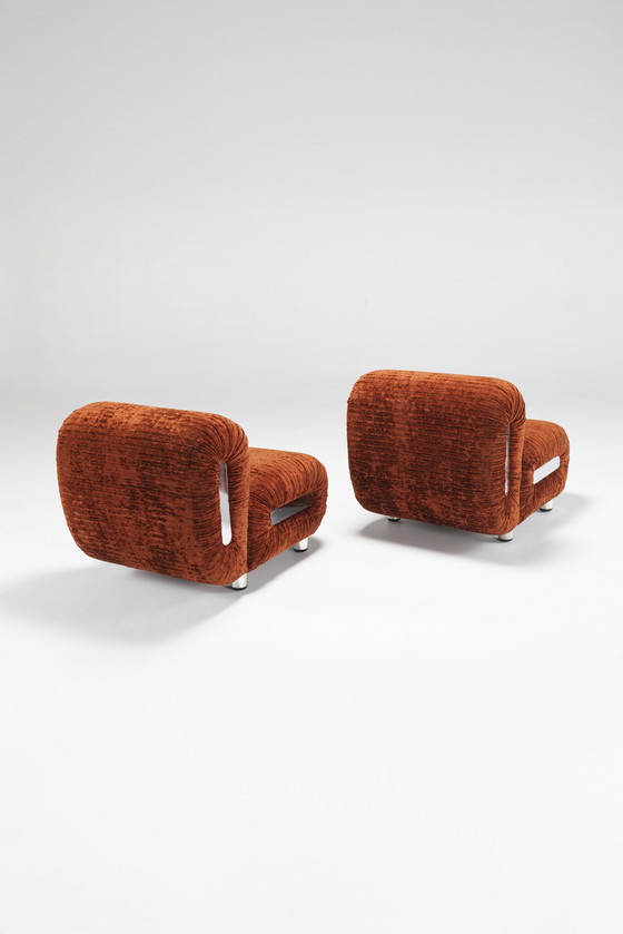 Image 1 of Mid Century Loungestoel, Italië, 1960S