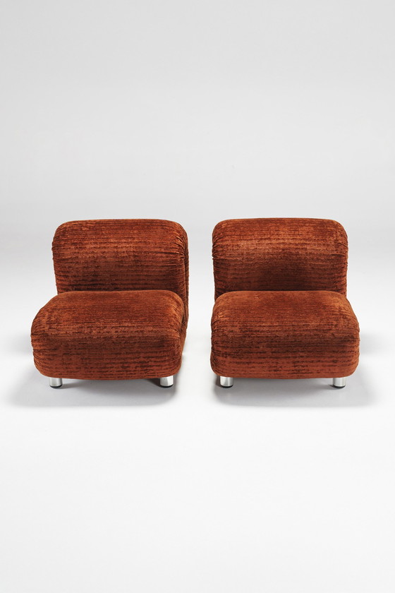 Image 1 of Mid Century Loungestoel, Italië, 1960S