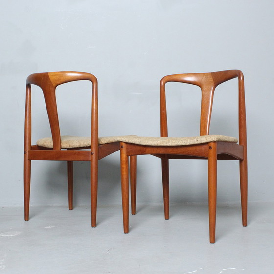 Image 1 of 4x Johannes Andersen stoelen - Juliane - voor Uldum Mobelfabrik