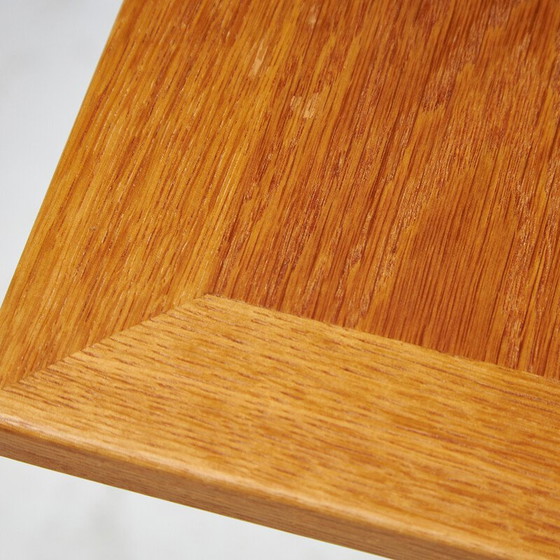 Image 1 of Vintage eiken eettafel met 2 verlengstukken van Kai Winding voor Slagelse Møbelværk, 1960