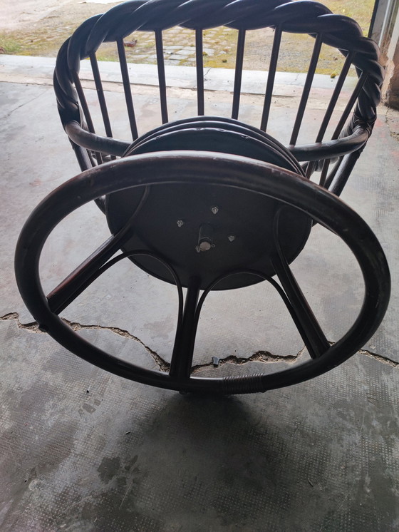 Image 1 of Loveuse Rotan Draaifauteuil