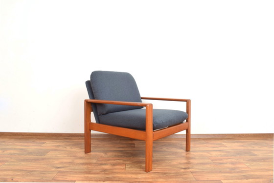 Image 1 of Mid Century Deense Teakhouten Fauteuils, 1970S, Set Van 2