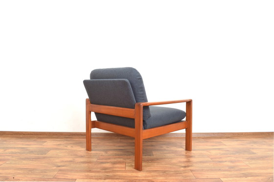 Image 1 of Mid Century Deense Teakhouten Fauteuils, 1970S, Set Van 2