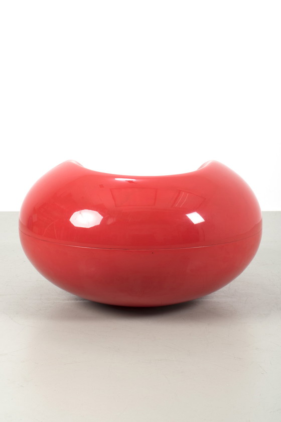 Image 1 of Eero Aarnio fauteuil rode ‘Pastil’