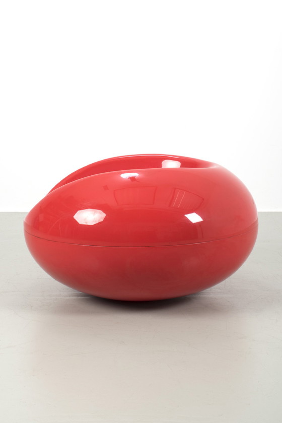 Image 1 of Eero Aarnio fauteuil rode ‘Pastil’