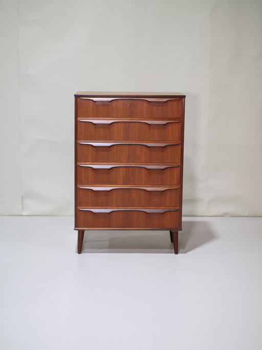 Ladekast Klaus Okholm Deens Teak Vintage