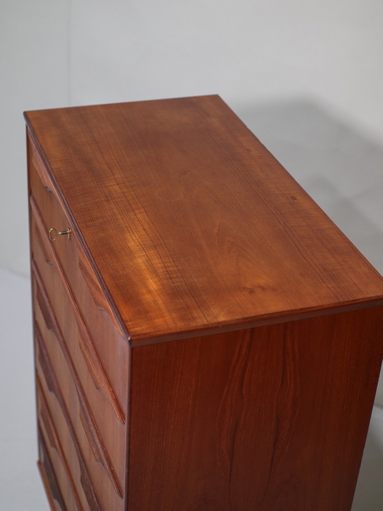 Image 1 of Ladekast Klaus Okholm Deens Teak Vintage