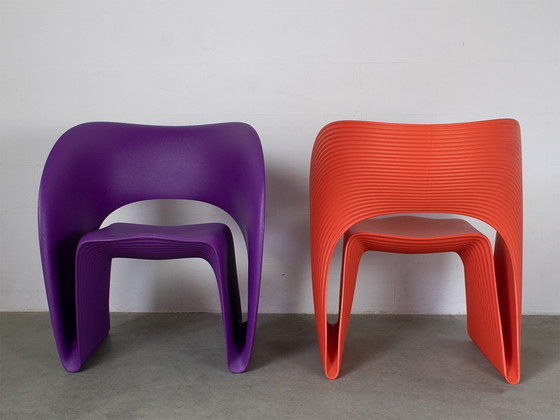 Image 1 of Ron Arad set van 4 Raviolo chairs voor Magis