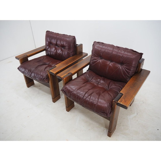 Image 1 of Paar vintage fauteuils