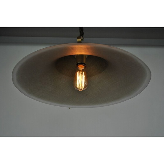 Image 1 of Vintage glazen hanglamp Peill Putzler 1970