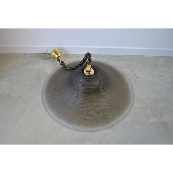 Image 1 of Vintage glazen hanglamp Peill Putzler 1970