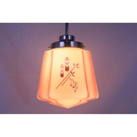 Image 1 of Vintage Art Deco hanglamp, 1930