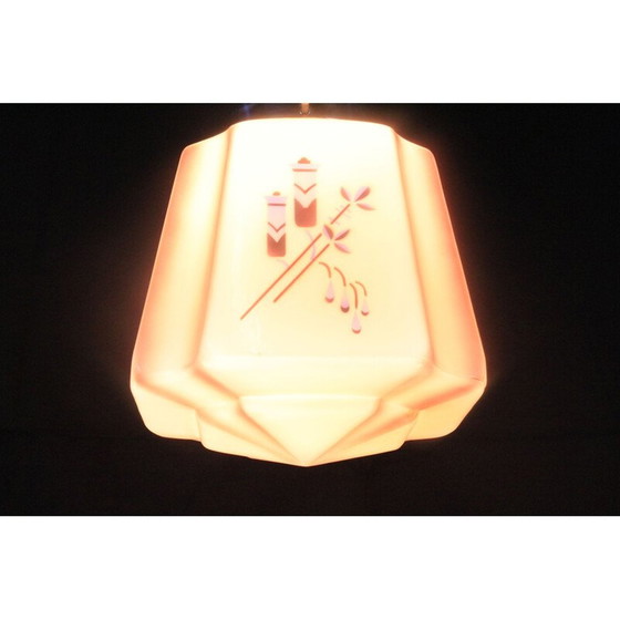 Image 1 of Vintage Art Deco hanglamp, 1930