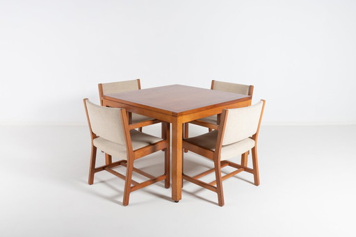 Soborg Mobelfabrik Vintage Deense eettafel