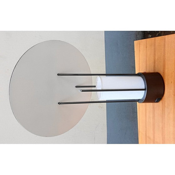 Image 1 of Vintage zwart-witte bureaulamp, 1970