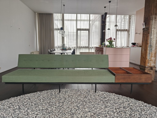 Groene Sofa Florence Knoll, 1950´S