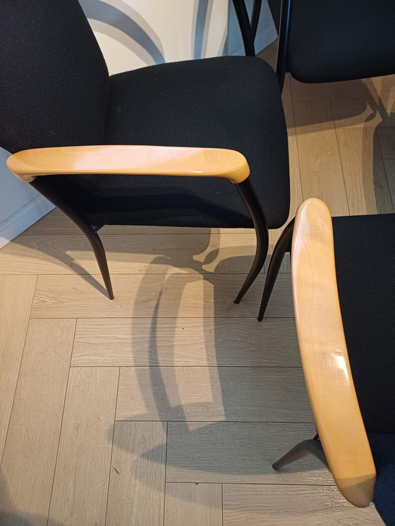 Image 1 of 4x Design Eetkamerstoelen