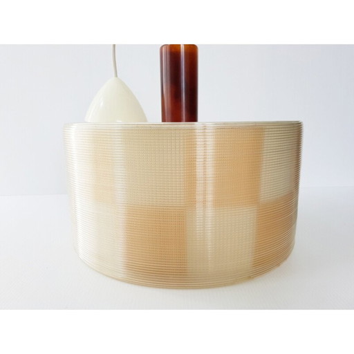 Vintage Rotaflex kroonluchter in rhodoïd en plexiglas, 1960