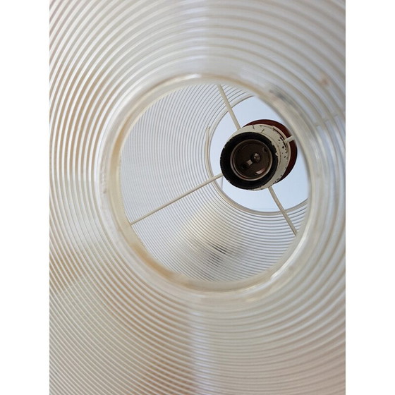 Image 1 of Vintage Rotaflex kroonluchter in rhodoïd en plexiglas, 1960