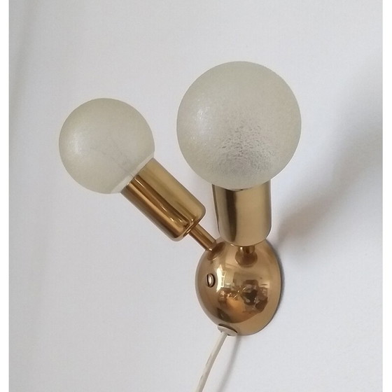 Image 1 of Vintage wandlamp en kroonluchter, Drupol, jaren 1960