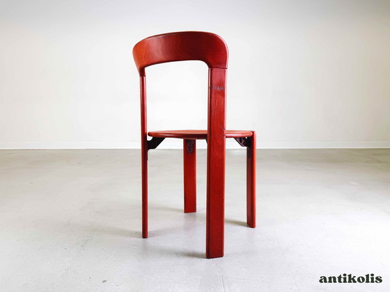 Image 1 of Set van 6 vintage stoelen Bruno Rey Kusch & Co Ontwerp jaren 1970 Nieuw gerenoveerd