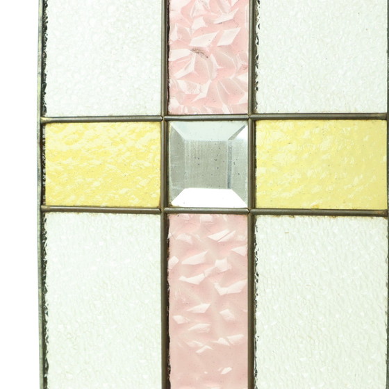 Image 1 of Glasraam Glas In Lood Art Deco Stijl