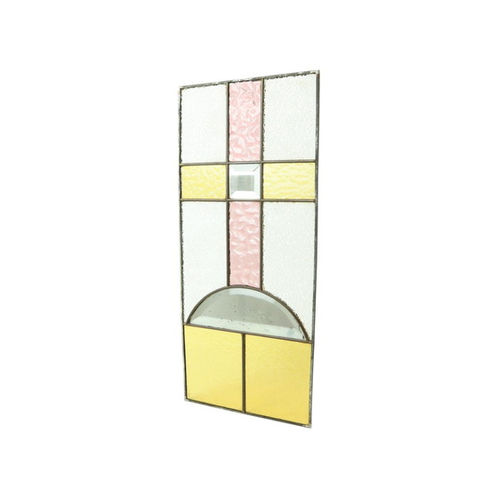 Image 1 of Glasraam Glas In Lood Art Deco Stijl