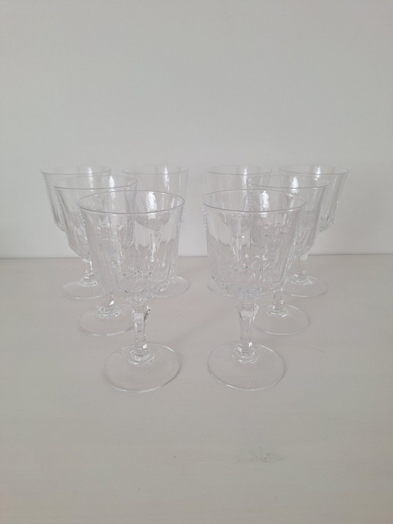 Image 1 of Vintage Cristal D'Arques wijnglazen