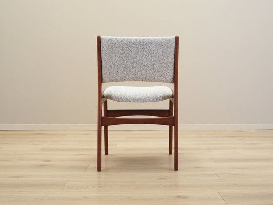 Image 1 of Set van vier teakhouten stoelen, Deens ontwerp, 1970S, Productie: Denemarken