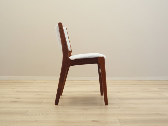 Image 1 of Set van vier teakhouten stoelen, Deens ontwerp, 1970S, Productie: Denemarken