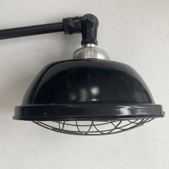 Image 1 of Antieke industriële pot lamp Xxl