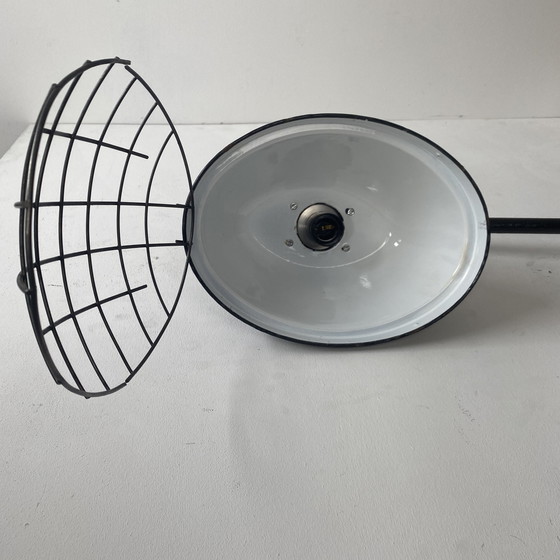 Image 1 of Antieke industriële pot lamp Xxl